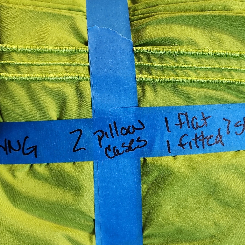 King Lime Green Bedding Sheets
